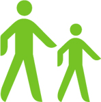 People walking